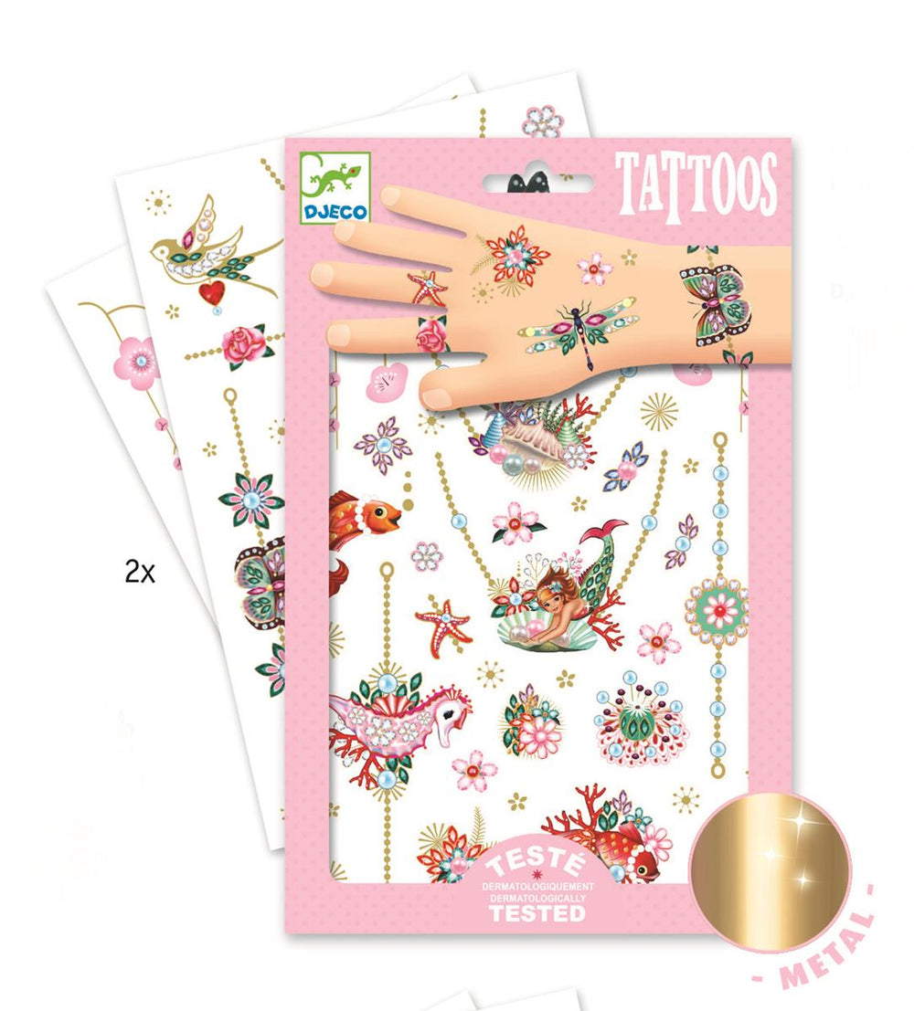 Metallic-Tattoos – Fionas Juwelen - tablude.com