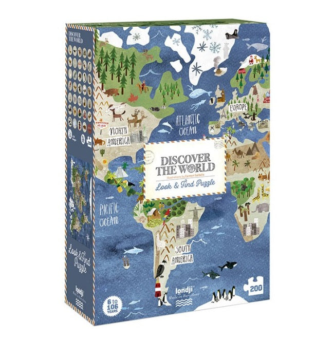 Lernpuzzle mit Spiel – Entdecke die Welt - tablude.com