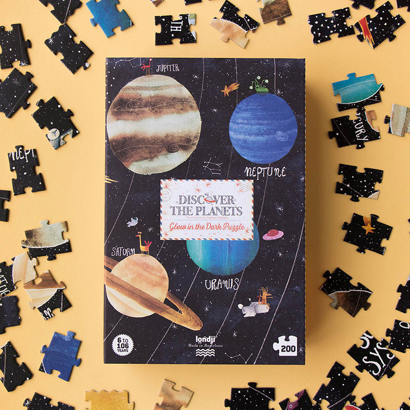 Puzzle für Kinder – Planeten - tablude.com