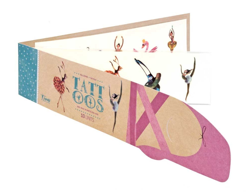Tattoos für Kinder – Ballerina - tablude.com