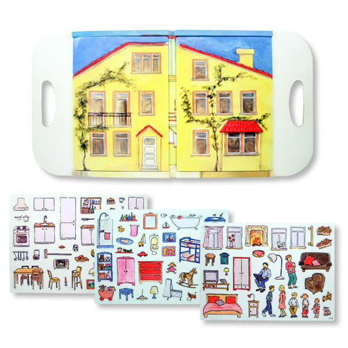Magnetisches Puzzle – Haus - tablude.com