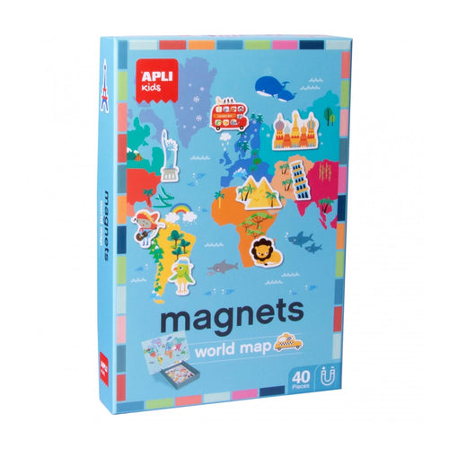 Magnetisches Puzzle – Weltkarte - tablude.com