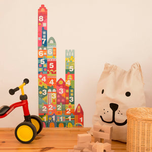 Puzzle im Kartonhaus – Zahlen 3+ - tablude.com