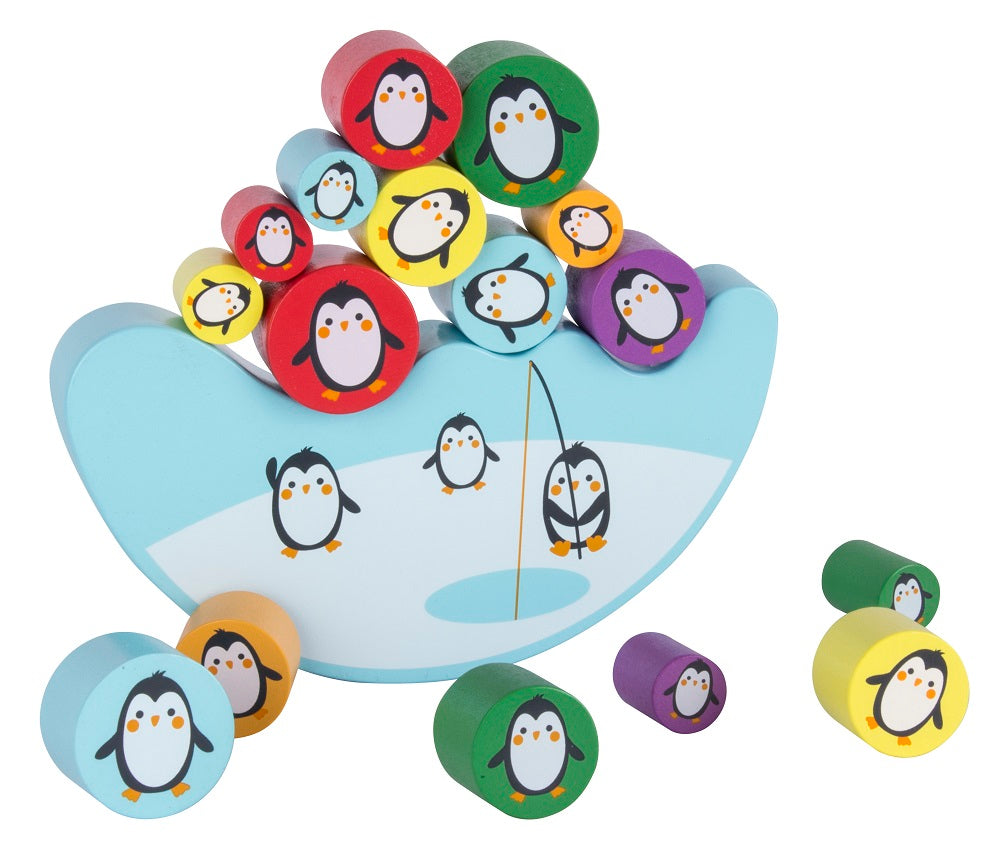 Geschicklichkeitsspiel – Balancierende Pinguine - tablude.com