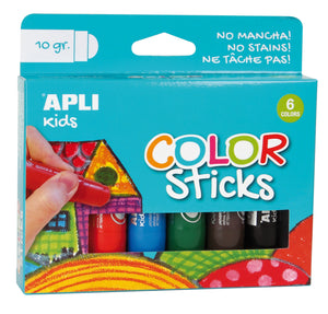 Farben in Stiftform – 6 Farben - tablude.com