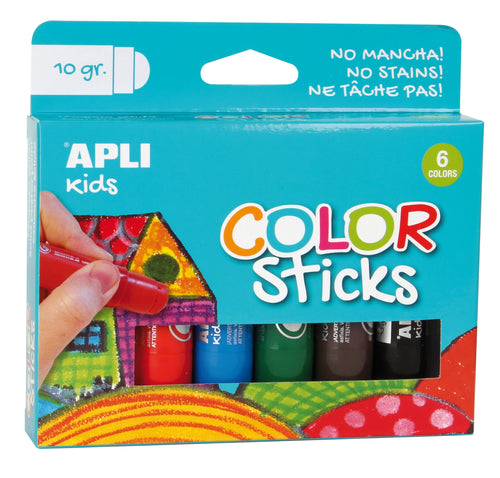 Farben in Stiftform – 6 Farben - tablude.com