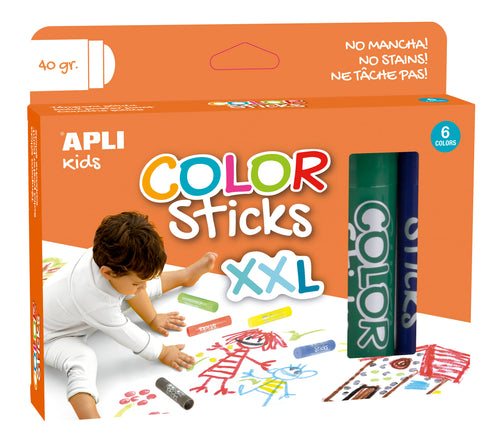 XXL-Farbstifte – 6 Farben - tablude.com