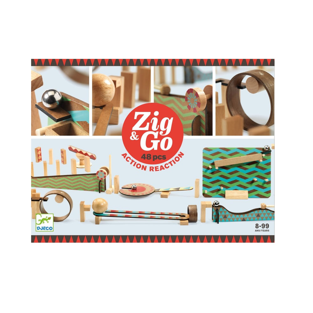 Zig&Go-Bahnbau-Set  - 48 Teile - tablude.com