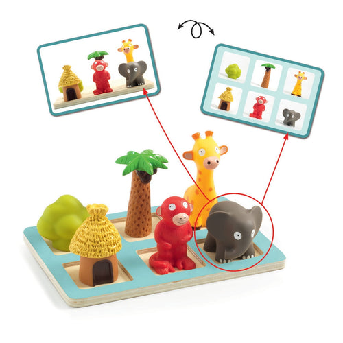 Räumlichkeitsspiel Eduludo  - Spacio - tablude.com
