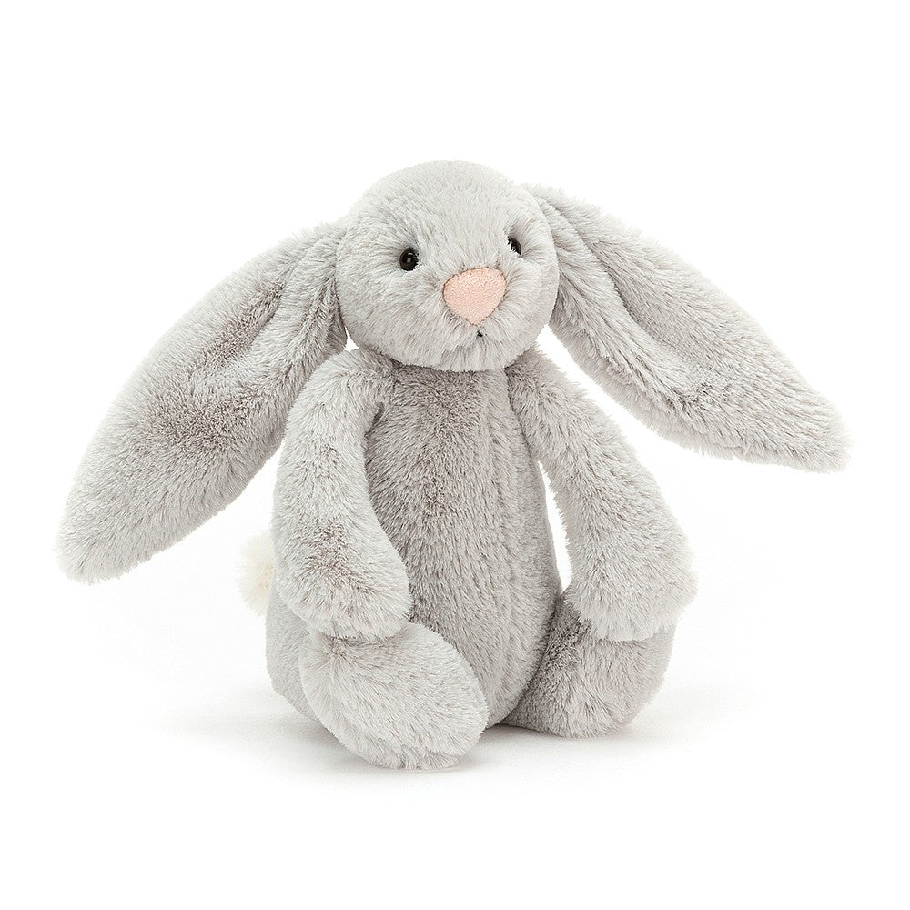 Pluszowy królik Jellycat - szary 18cm - tablude.com