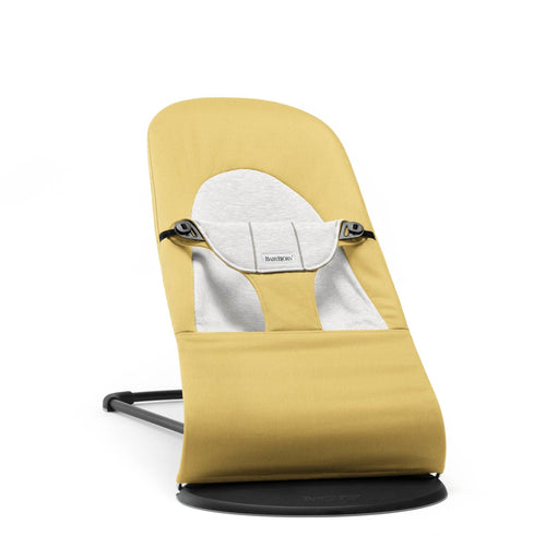 Babywippe BALANCE SOFT COTTON/JERSEY – Gelb/Grau