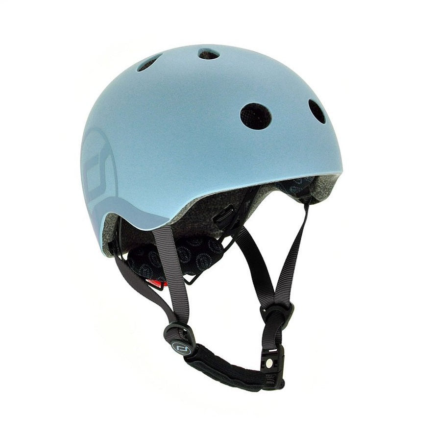 Kinderhelm 3+ S-M - Steel - tablude.com