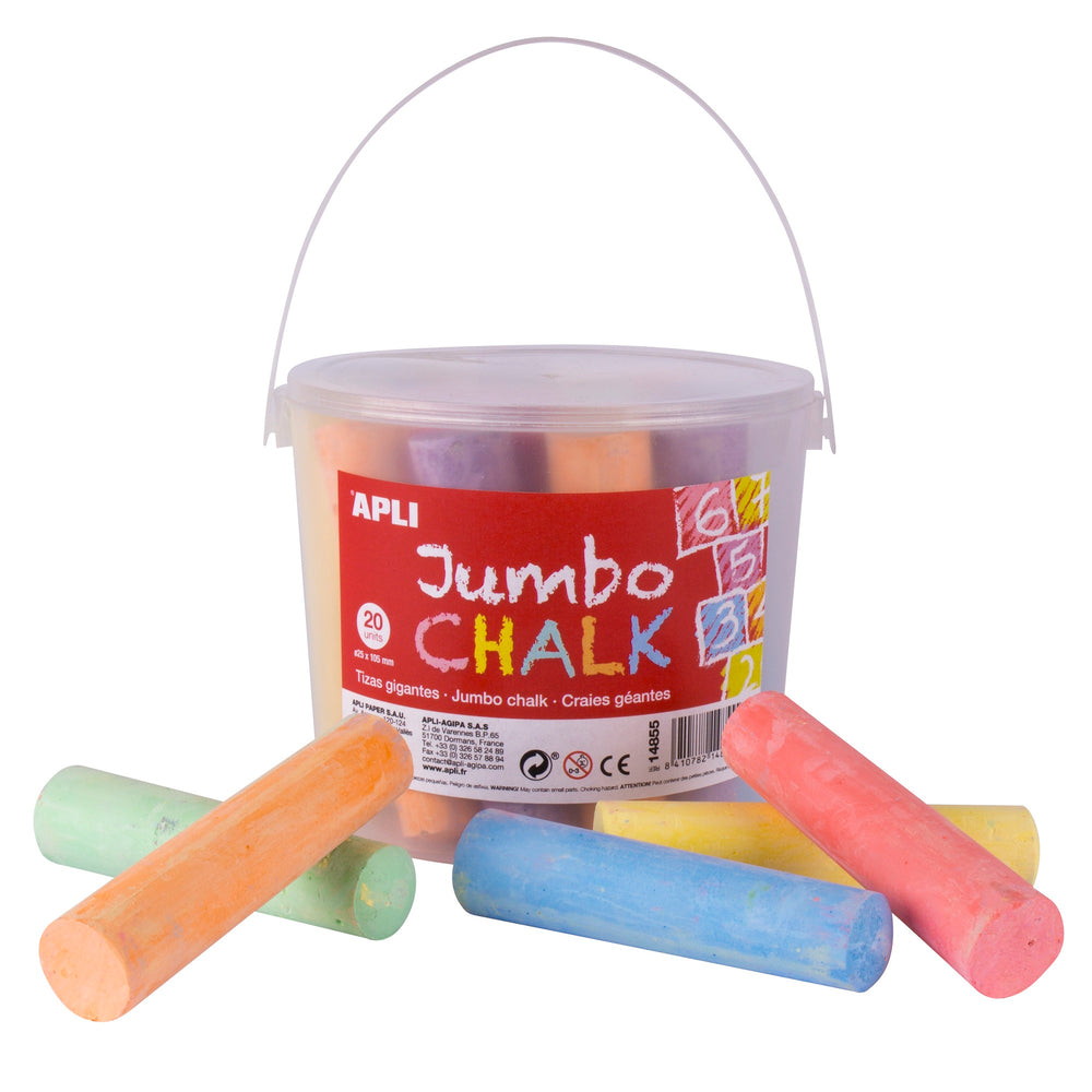 Jumbo-Kreide – 20 Stück - tablude.com