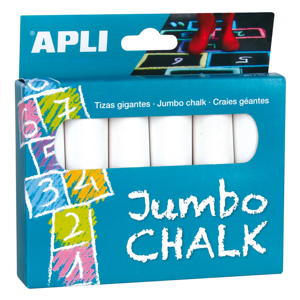 Jumbo-Kreide – 6 Stück - tablude.com