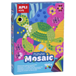 Mosaik-Malset – Seepferdchen - tablude.com
