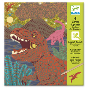 Kratzbild – Dinosaurier - tablude.com