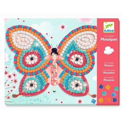 Mosaik-Malset – Schmetterlinge - tablude.com