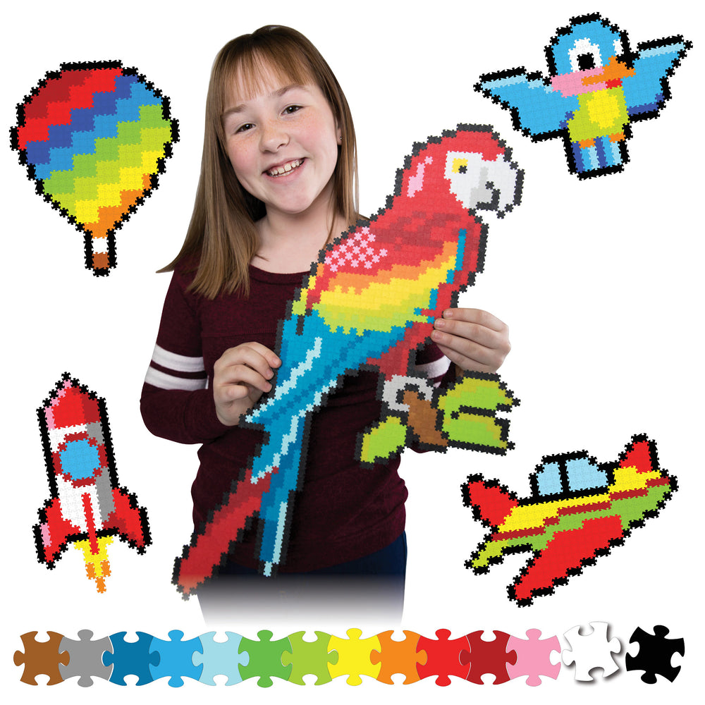 Pixelki Jixelz Puzzles 1500 Teile – In der Luft - tablude.com