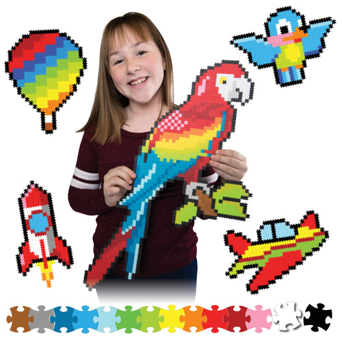 Pixelki Jixelz Puzzles 1500 Teile – In der Luft - tablude.com