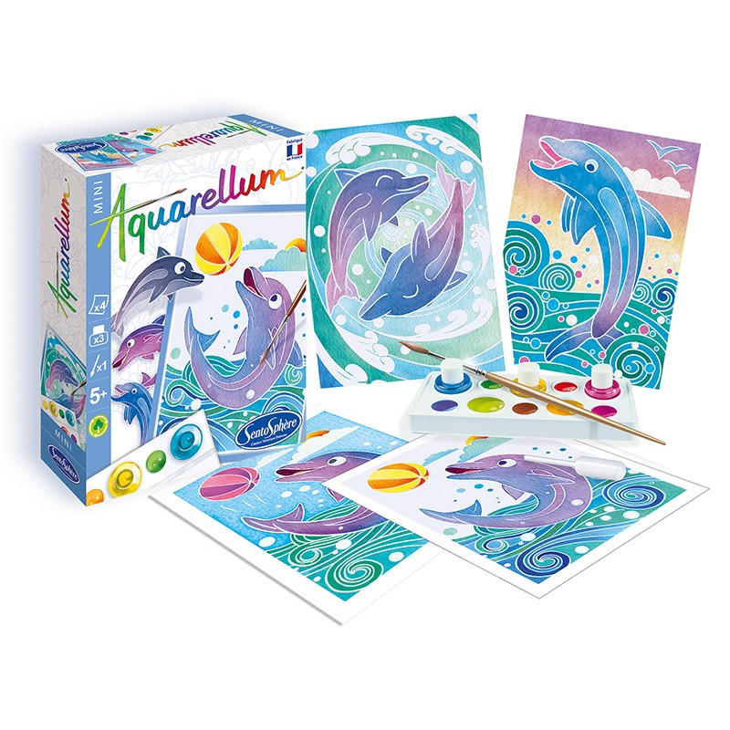 Aquarellum Set – „Delphine” Mini Malset