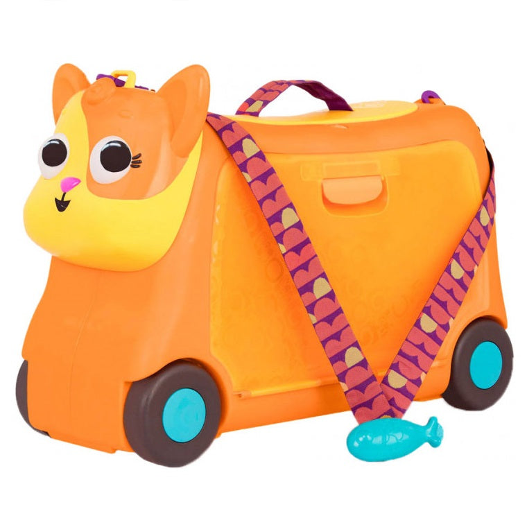 Rutschauto-Koffer - Kätzchen - tablude.com