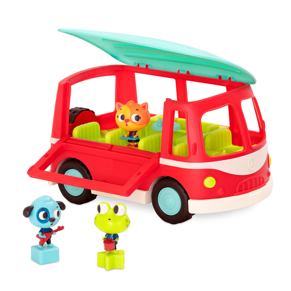 Musikalischer Bus mit fröhlichen Passagieren – Doo B. Doos - tablude.com