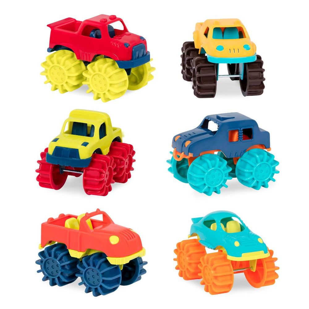 Set mit 6 Monster Trucks – Thunder Monster – Monster Trucks - tablude.com