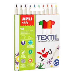 Textilstifte – 10 Farben - tablude.com