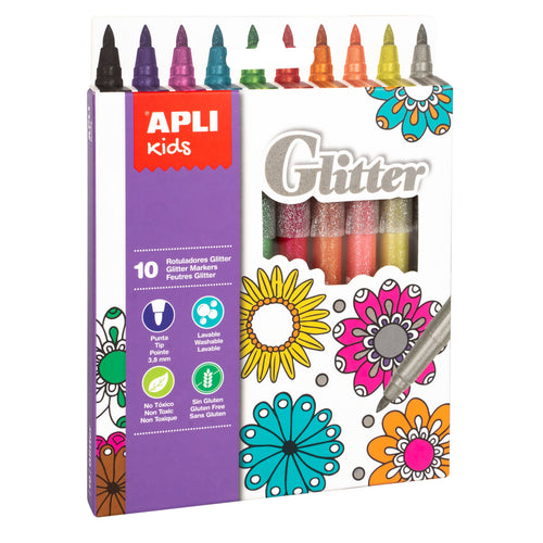 Glitzerstifte – 10 Farben - tablude.com