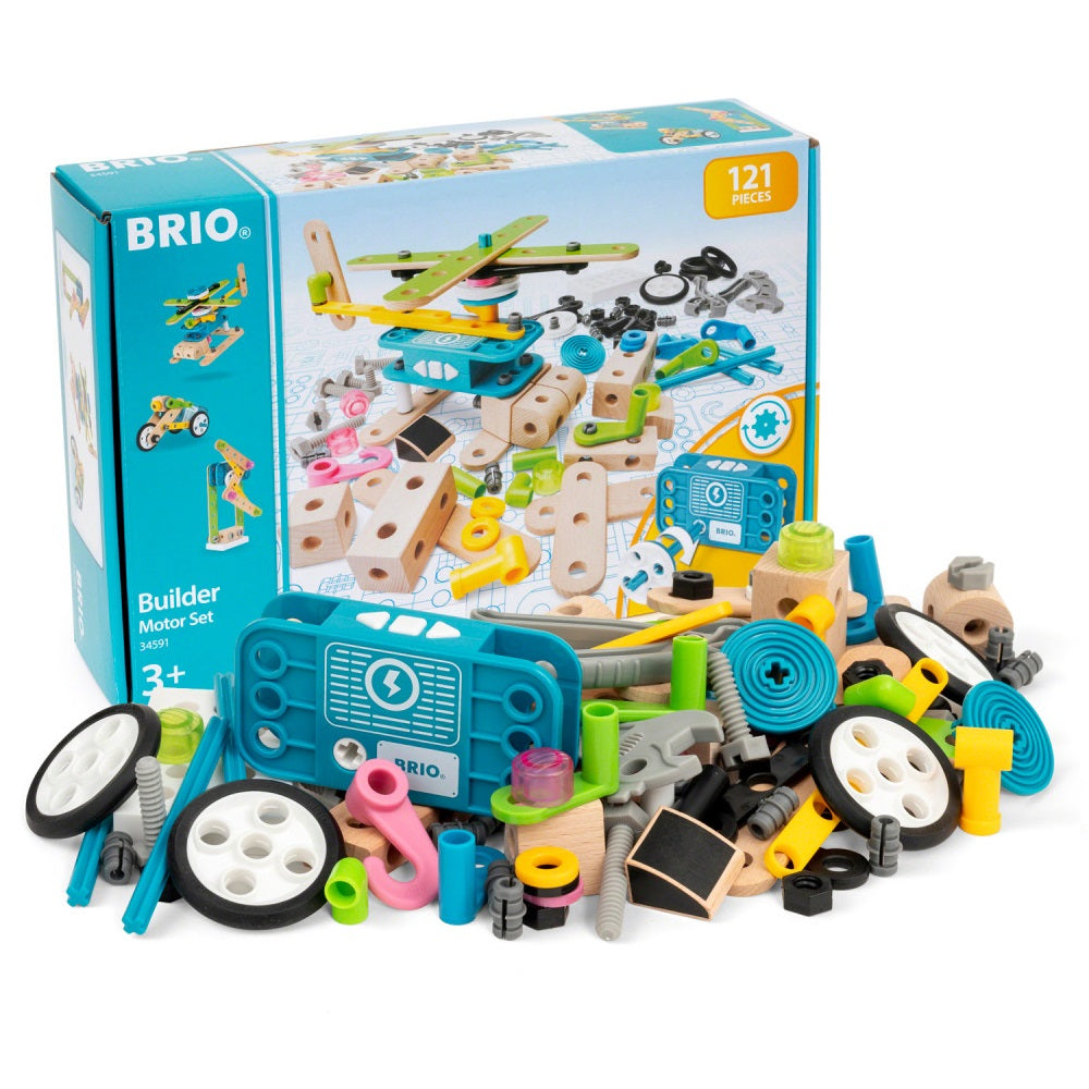 Set mit Motor 120 Teile Builder