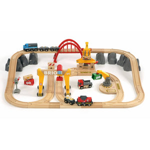 Holz-Eisenbahn Cargo Deluxe