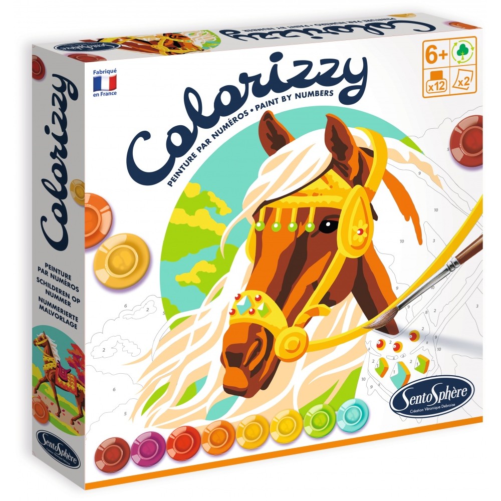 Colorizzy Mal-Set – Pferde