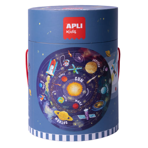 Rundes Puzzle in einer Tube – Sonnensystem 5+ - tablude.com