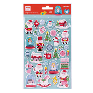Weihnachtsaufkleber – Schneeflocken - tablude.com