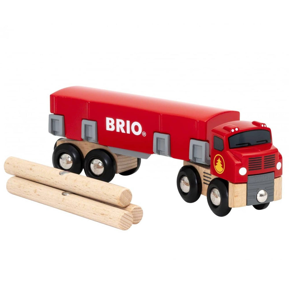 Holztransport-Lkw