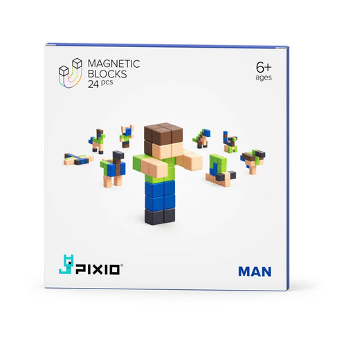 Magnetische Bausteine Man