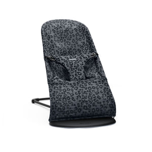 Babywippe BLISS MESH – Anthrazit/Leopard