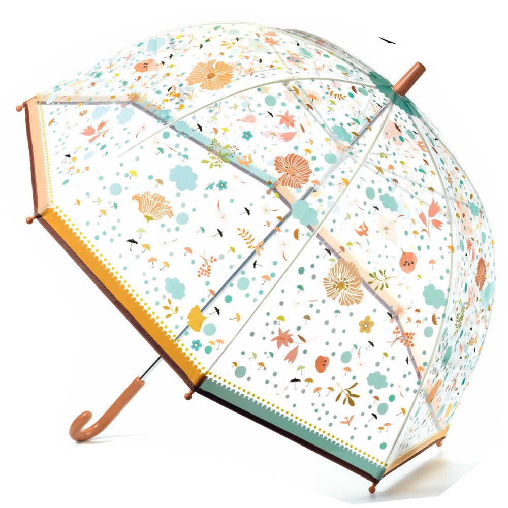 Großer Regenschirm - Kleine Blumen - tablude.com