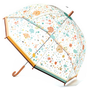 Großer Regenschirm - Kleine Blumen - tablude.com