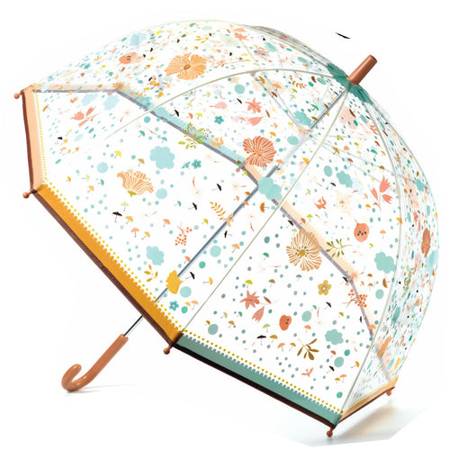 Großer Regenschirm - Kleine Blumen - tablude.com