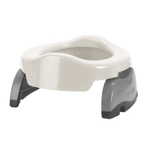2-in-1 Töpfchen & WC-Aufsatz – Weiß-Grau