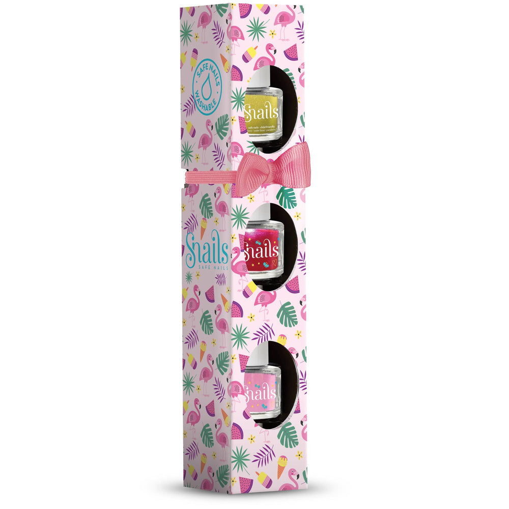 Mini Nagellack Set (3er) - Flamingo