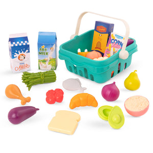 Einkaufskorb mit „Lebensmitteln“ – Freshly Picked - tablude.com