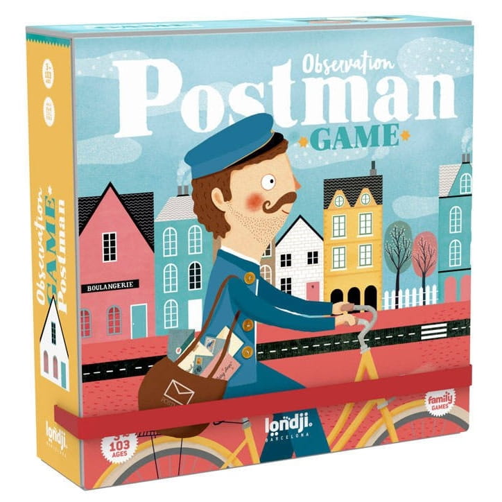 Beobachtungsspiel, Taschenversion – Der Postbote - tablude.com