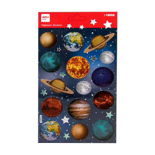 Holografische Aufkleber - Planeten - tablude.com