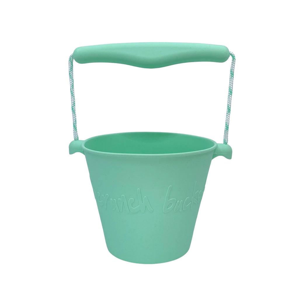 Zusammenklappbarer Eimer für Wasser und Sand – Mint - tablude.com