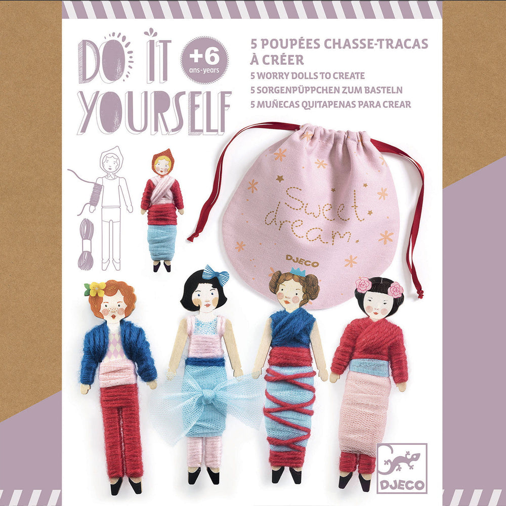 DIY-Kunstset Puppen – Süße Nacht - tablude.com