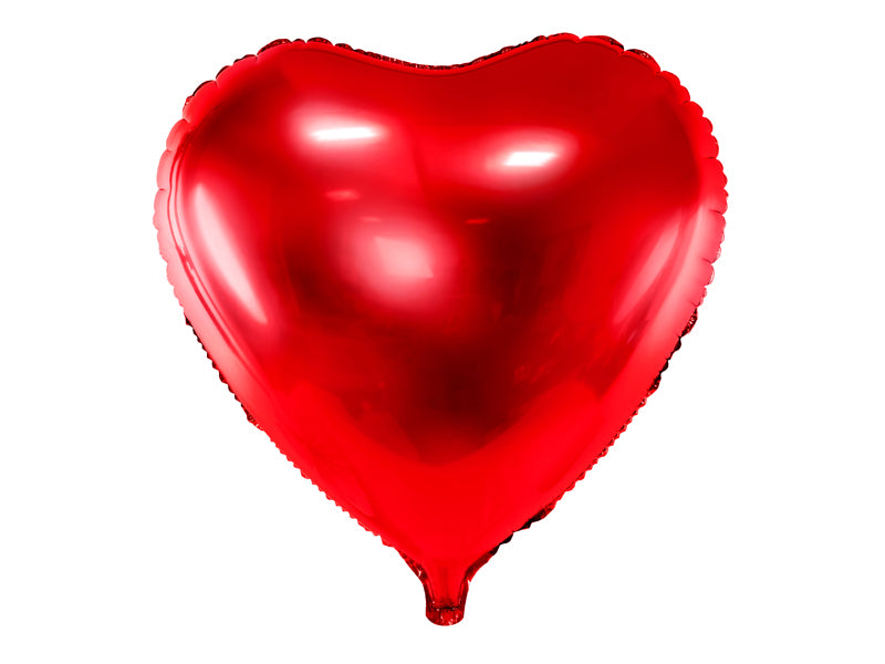 Folienballon – Herz rot 61 cm