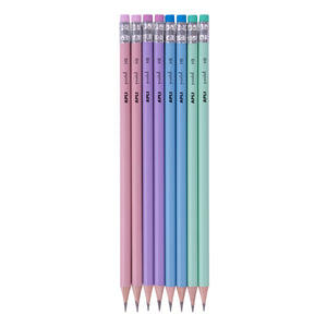 Bleistiftset mit Radiergummi Nordik Collection – 8 Stück - tablude.com