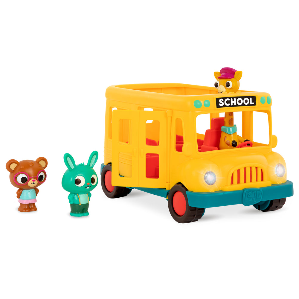 Musikalischer Schulbus mit fröhlichen Passagieren – Bonnie's School Bus - tablude.com